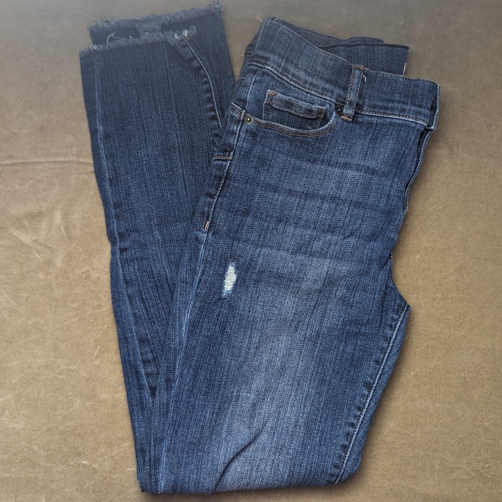 Juicy Couture Distressed Skinny Jean